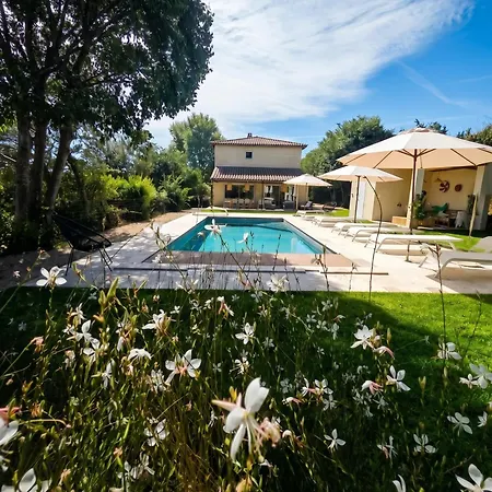 Maison Familiale A Avec Piscine Privee Collias
