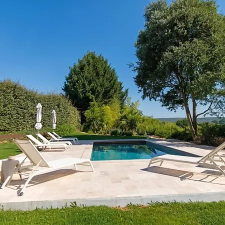 Maison Familiale A Avec Piscine Privee Vakantiehuis Collias