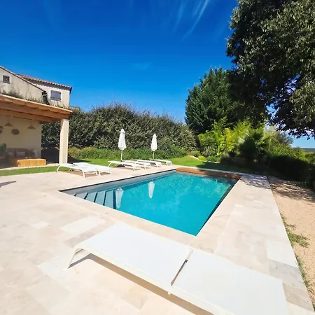 Maison Familiale A Avec Piscine Privee * Collias