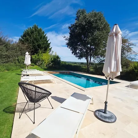 Maison Familiale A Avec Piscine Privee * Collias