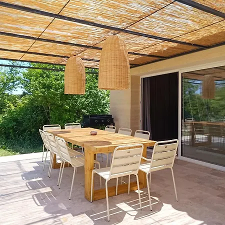 Vakantiehuis Maison Familiale A Avec Piscine Privee Collias