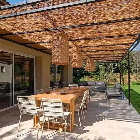 Maison Familiale A Avec Piscine Privee Vakantiehuis Collias