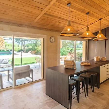 Maison Familiale A Avec Piscine Privee Vakantiehuis Collias