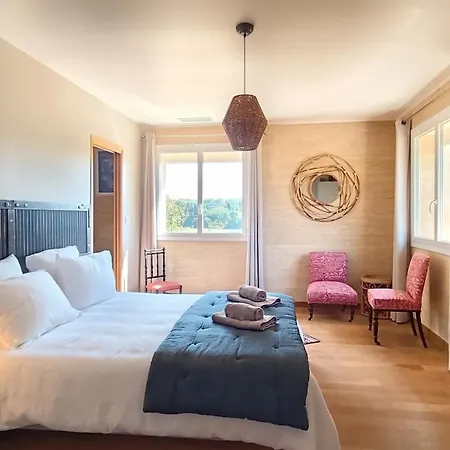 Vakantiehuis Maison Familiale A Avec Piscine Privee *